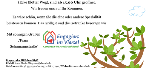 CBE-Grillfest mit Ukrainern