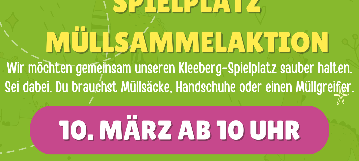 "Mülldetektive" räumen Spielplatz auf