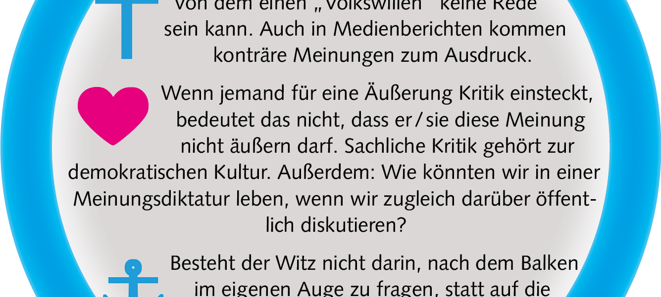 Bierdeckel werben für friedliche Streitkultur