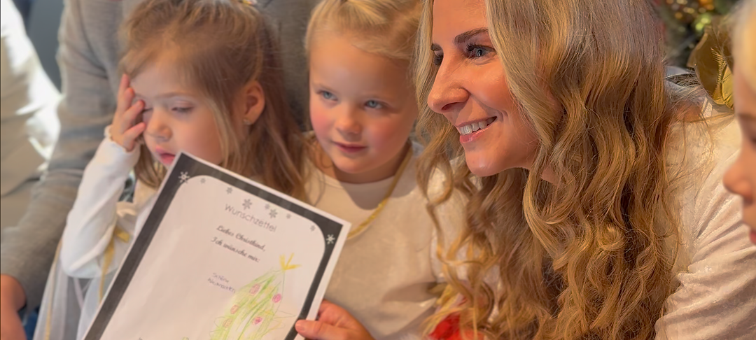 Besuch aus Engelskirchen: Das Christkind bei uns im Studio