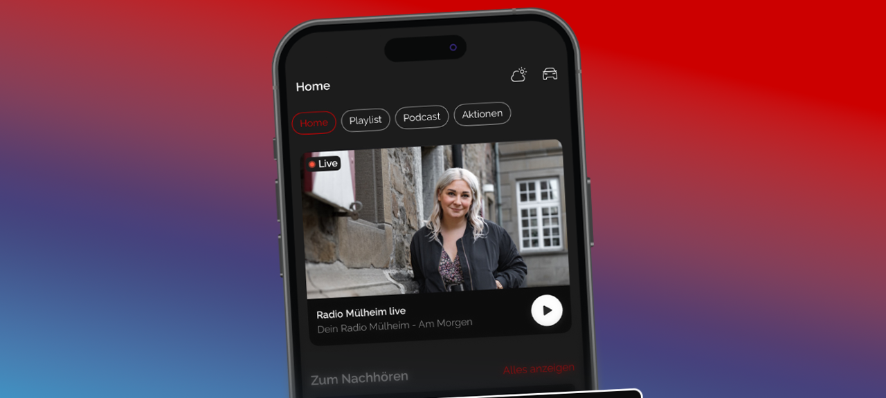 Die neue Radio Mülheim App
