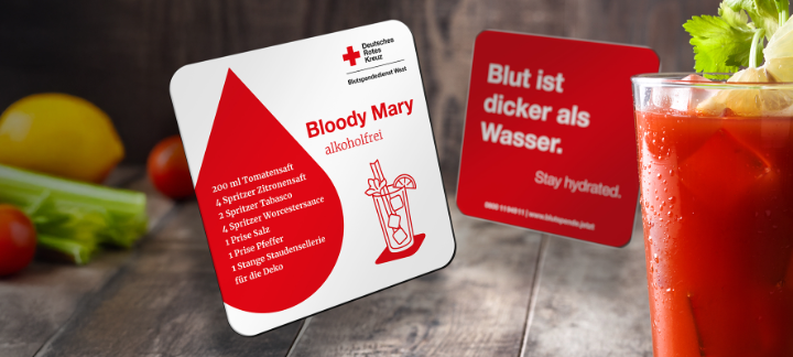 Heute in Dümpten Blut spenden